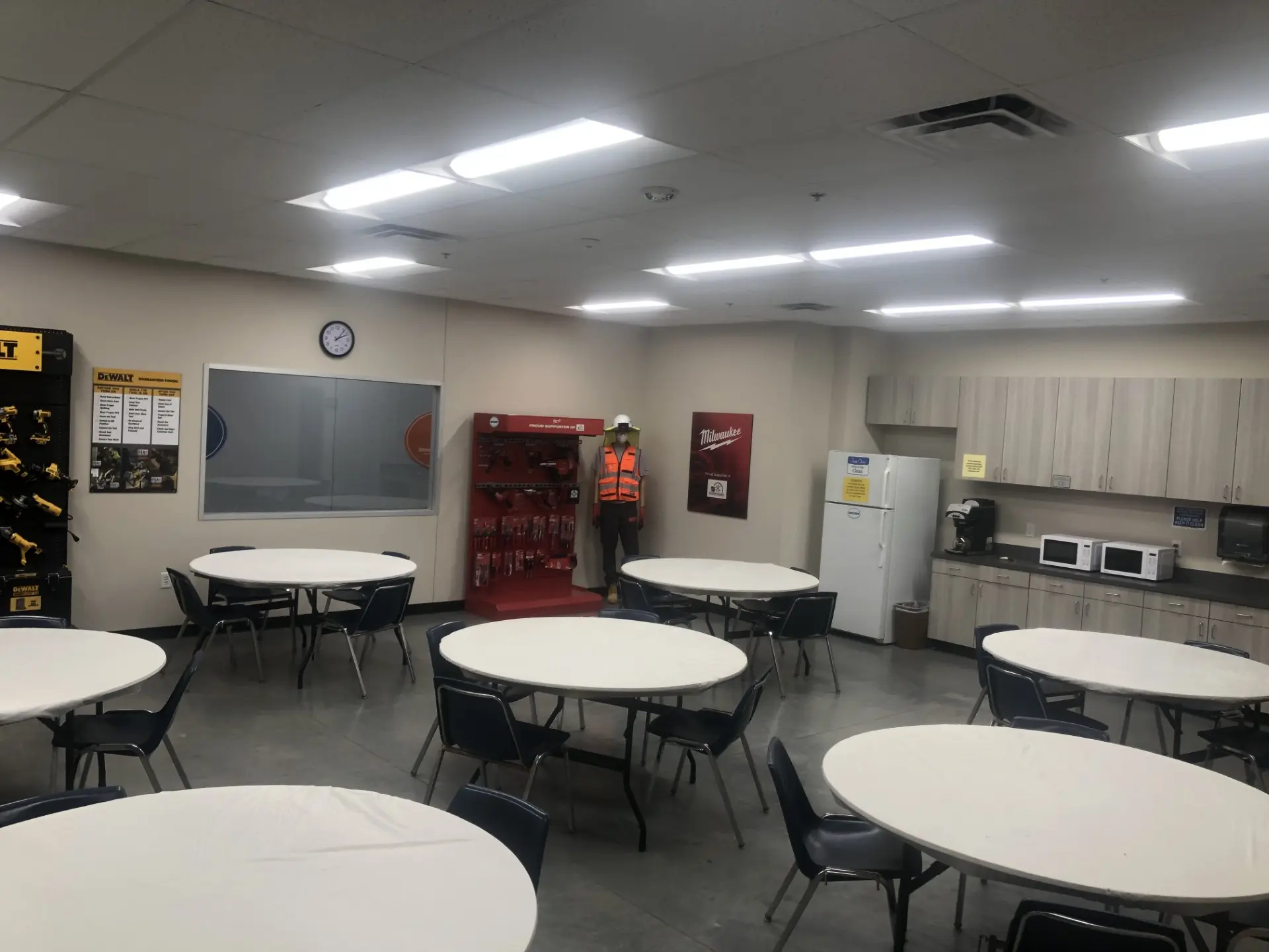 Apprentice breakroom