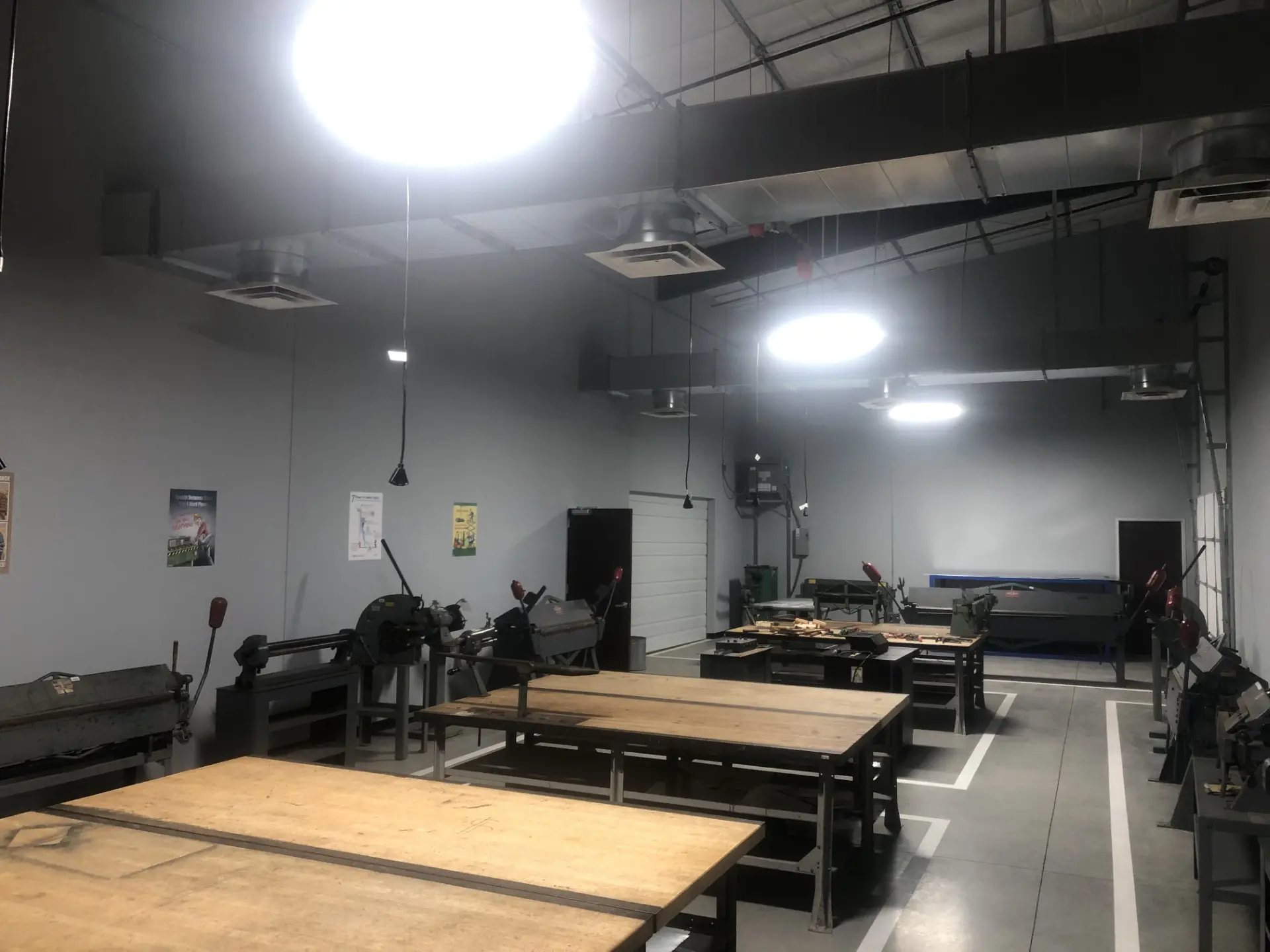 Layout and fabrication shop